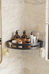 Étagère de Douche Sans Perçage – Rangement Adhésif pour Salle de Bain (1, 2 ou 3 Pièces)