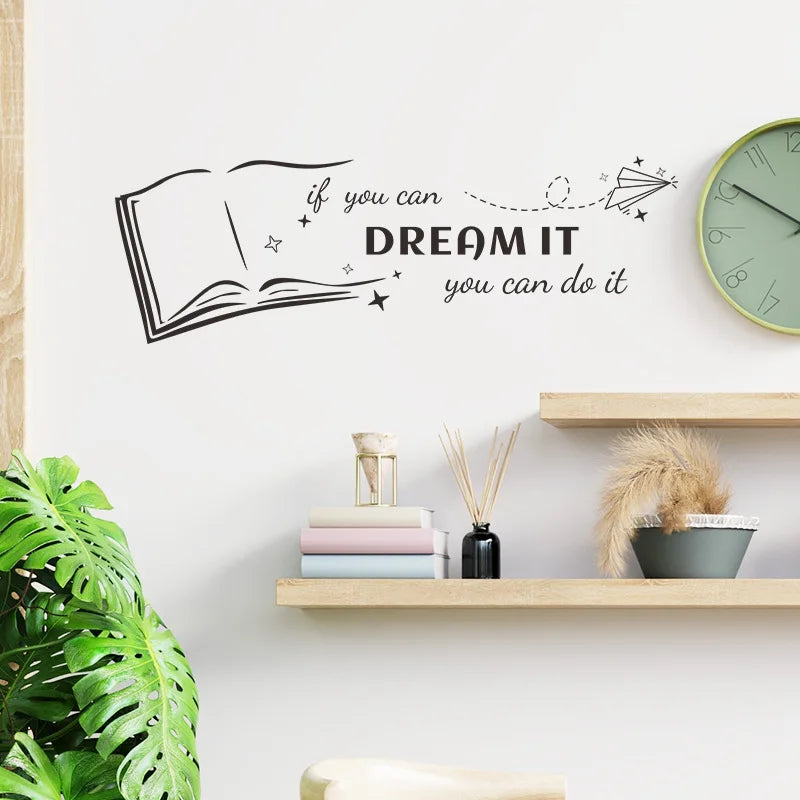 Sticker Citation "Dream It" – Osez Rêver Grand ! ✨🚀