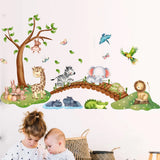 Stickers Muraux Animaux – Créez une Chambre Magique pour Votre Enfant !