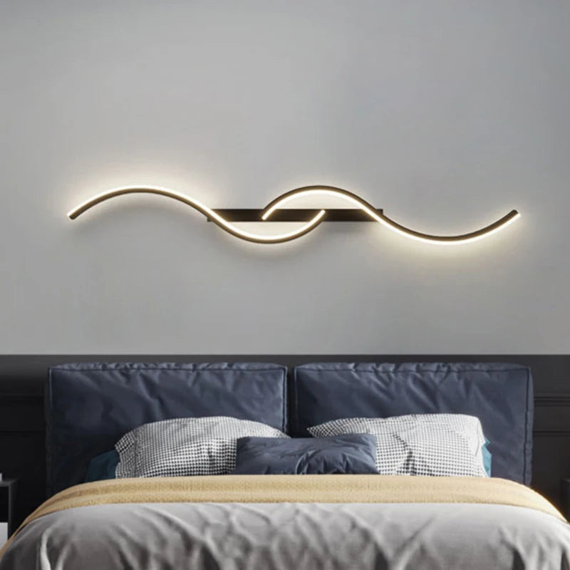 Moderne LED-Wandleuchte – Minimalistische Eleganz 