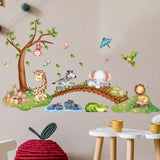 Stickers Muraux Animaux – Créez une Chambre Magique pour Votre Enfant !