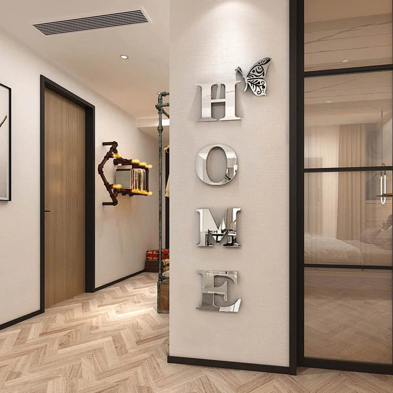 Sticker Mural 3D « HOME »